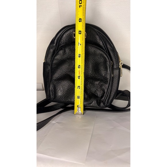 black mini leather backpack gold SALE! NGIL Faux  A lightweight Saint Laurent Black Backpack Gold